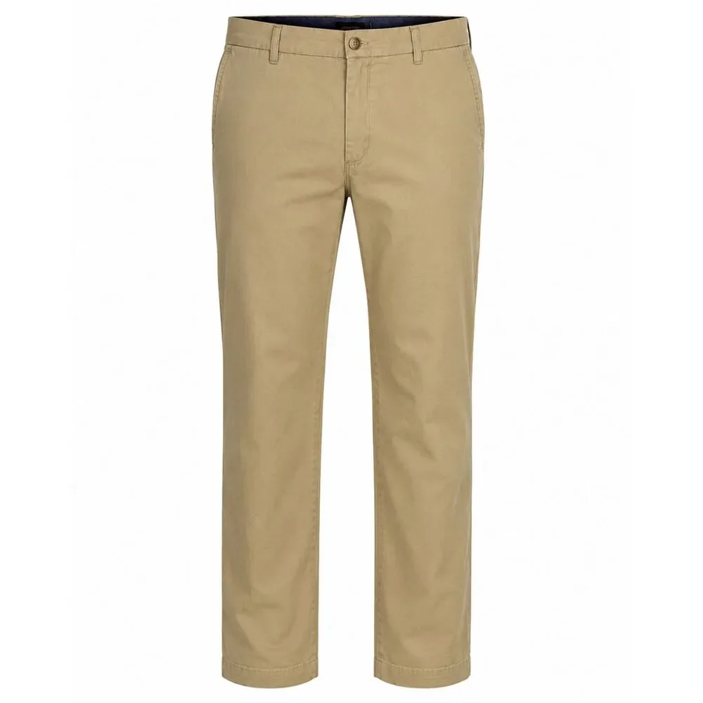 Banana Republic Boot Cut Chino Pants Men's 38x32 Khaki Cotton